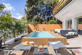 Appartamento in villa con piscina privata